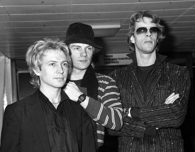 The Police – London Heathrow Airport to America, The Police Around The World Tour, January 1980