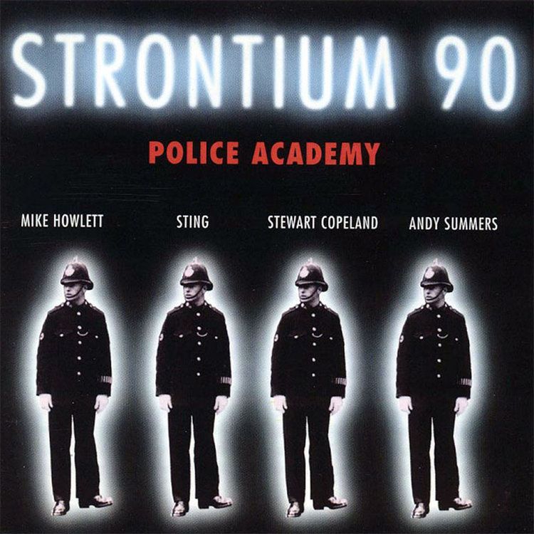 Strontium 90 Police Academy Album Artwork